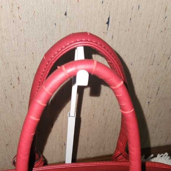 Christian Lacroix Red Quilted Handbag - Picture 5 of 9